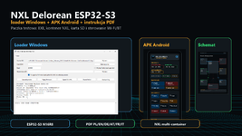 [TESTY] NXL Delorean ESP32-S3 - firmware, APK i instrukcja pod ESP32-S3 N16R8